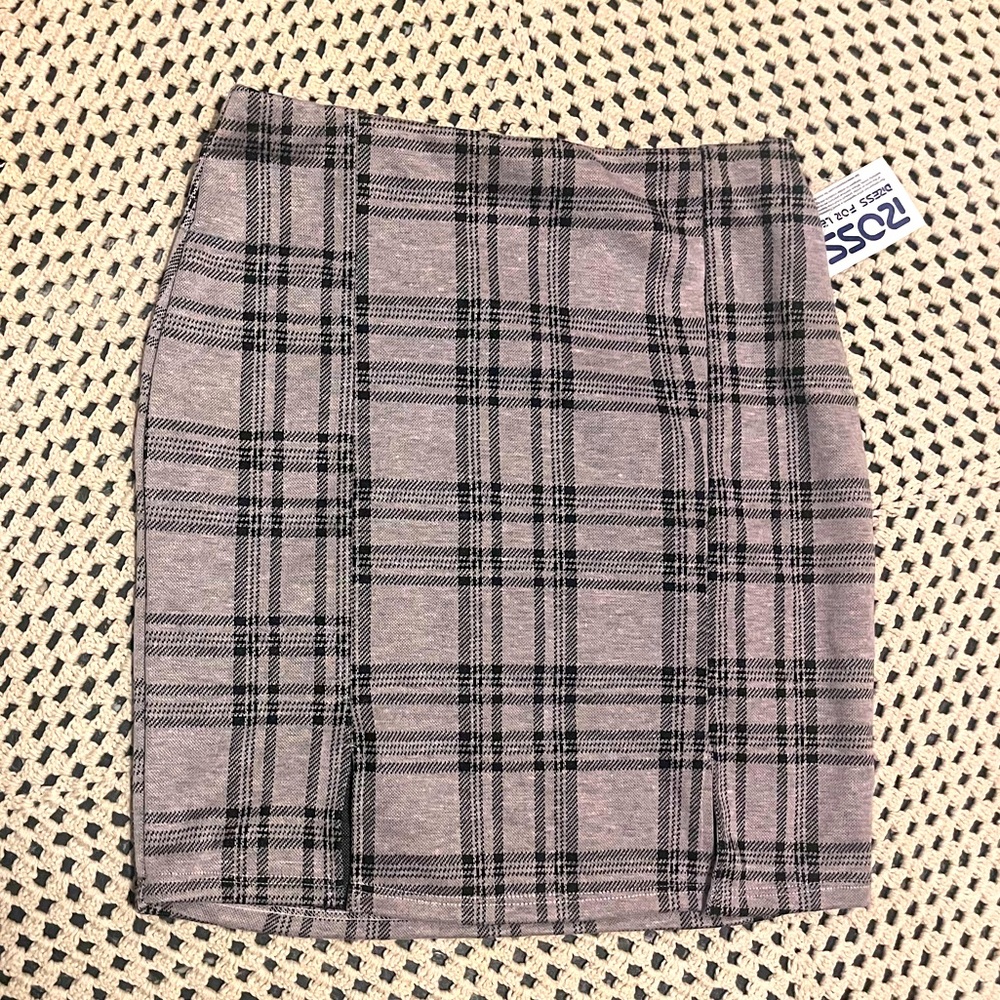 NWT Plaid Skirt